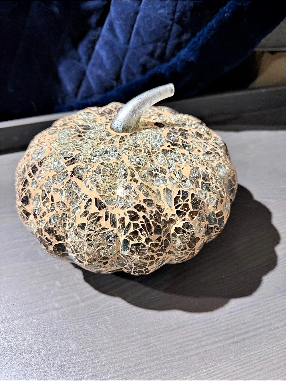 Pottery Barn Mosaic glass Pumpkin